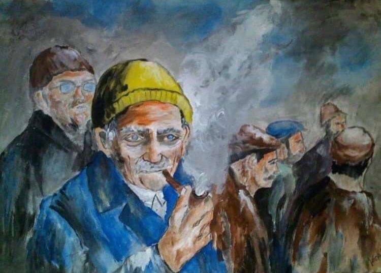Konya’da gazetecilik mesleğinin stresini duvarlara resim yaparak atıyor 2